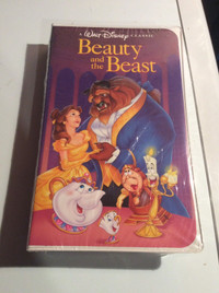 Beauty and the Beast VHS - Walt Disney Black Diamond - Sealed