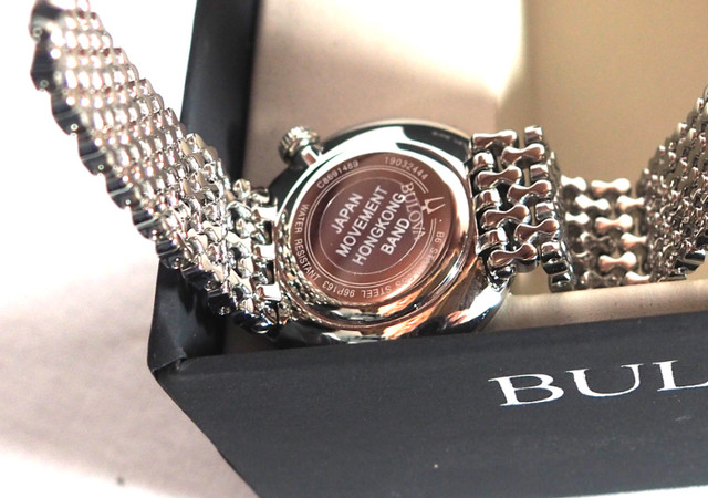 Ladies Bulova Watch 96P163 w/ mother-of-pearl dial Quartz in Jewellery & Watches in St. Albert - Image 4