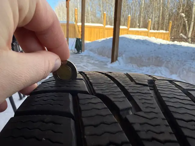 Winter Tires on Steel Rims 225/70R16 5x114.3 – Good Condition in Tires & Rims in Barrie - Image 4