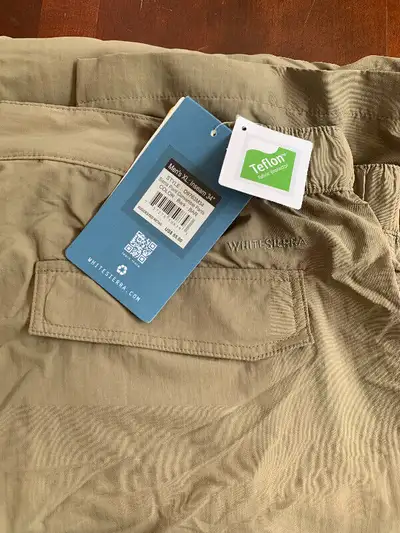 Men’s White Sierra hiking pants, View more