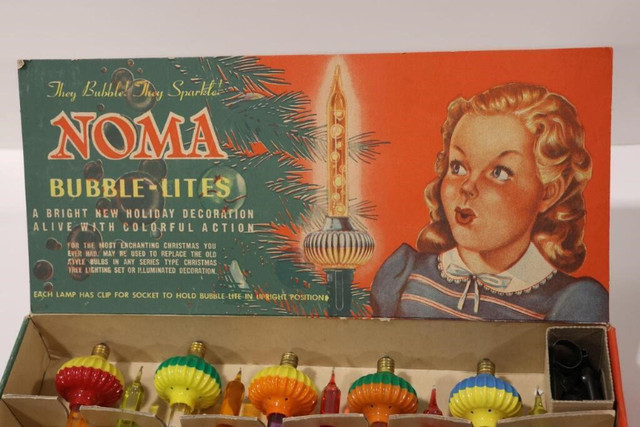 VINTAGE NOMA BUBBLE LITES - SET OF 12 NOS in Arts & Collectibles in Bedford - Image 4