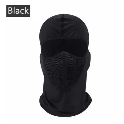 Black balaclava like under mask for helmets Multiple available