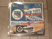 Hockey blade rap (New York Rangers)
