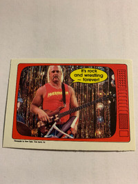 1985 Series 2 O-Pee-Chee WWF Wrestling #66 Hulk Hogan Card NM