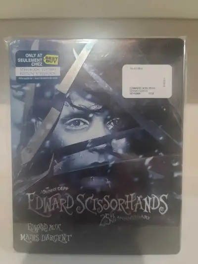 Edward Scissorhands Blu Ray Steelbook *Brand New*, View more
