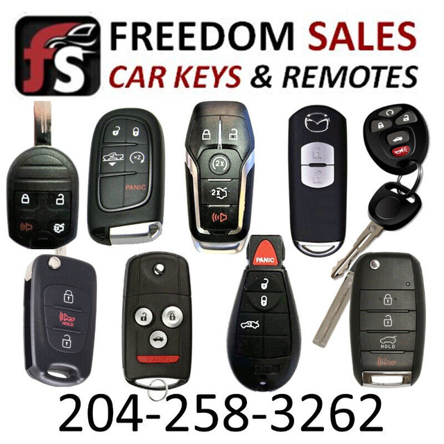 FREEDOM SALES - CAR KEYS & REMOTES - SUPPLY CUT PROGRAM in Other Parts & Accessories in Winnipeg - Image 3