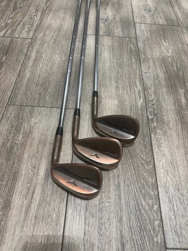 Mizuno T22 Copper Wedges – RH – 50°, 54°, 58° – DG Tour Issue in Golf in Oakville / Halton Region - Image 5