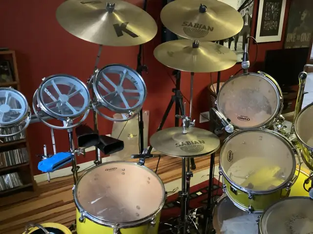 Drums, 11 piece drum kit in Drums & Percussion in Oshawa / Durham Region - Image 10