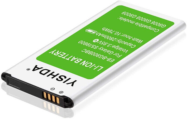 Yishda Samsung S5 batterie, 2800 mAh-batterie cellulaire dans Accessoires pour cellulaires  à Ville de Montréal - Image 2