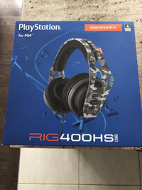 RIG 400HS STEREO GAMING HEADSET FOR PS4 and PS5