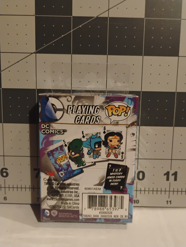 DC Comics Funko Pop Playing Cards in Toys & Games in Mississauga / Peel Region - Image 3