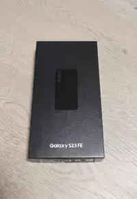 Galaxy S23 FE 128GB Graphite - brand new sealed box unlocked