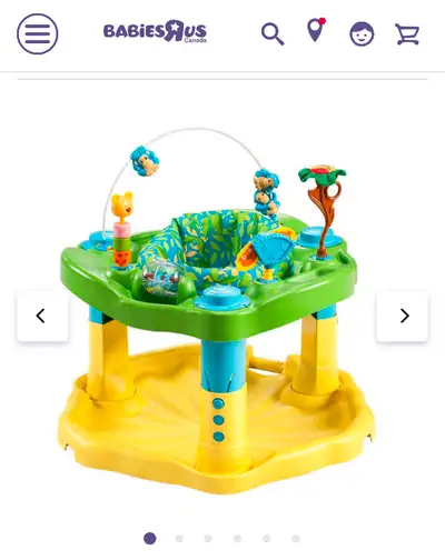 Evenflo exersaucer - excellent condition Currently in the original box. Can assemble before selling....
