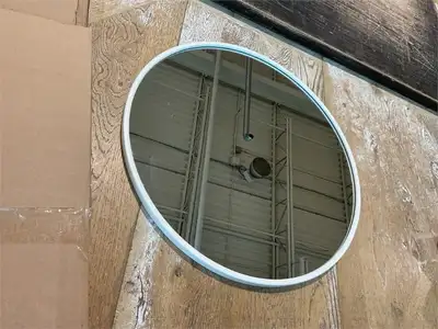 Home Decor Round Wall Mirror - 23.5” - New, open box, View more