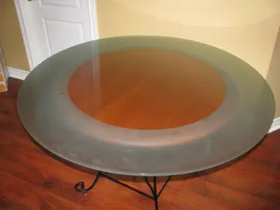 Table & Chairs with Tempered Glass Top / Bakers Rack, View more