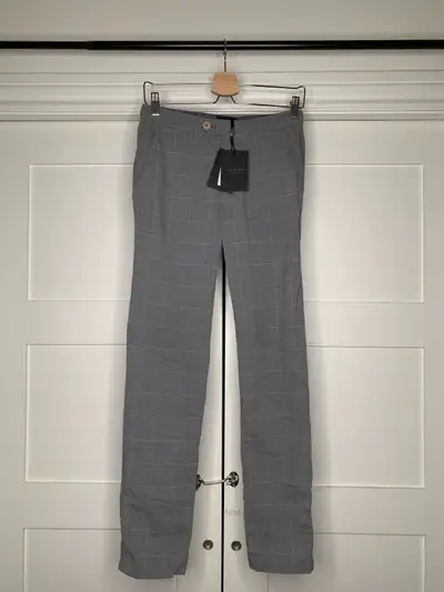 Ted Baker Ghana Gray Checked Trousers, View more