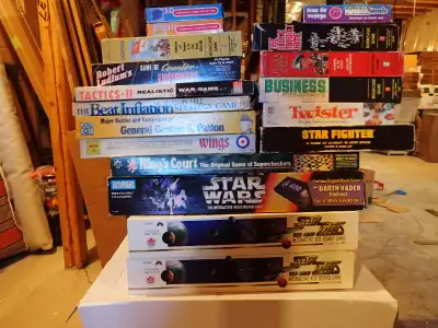 Misc Lot Avalon Hill Star Trek Star Wars Twister, View more
