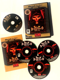 Diablo 2 Expansion Set Blizzard PC CD Rom Windows Computer 2001