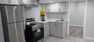 2 Bedroom Basement Suit Private Entrance + 30% utilities