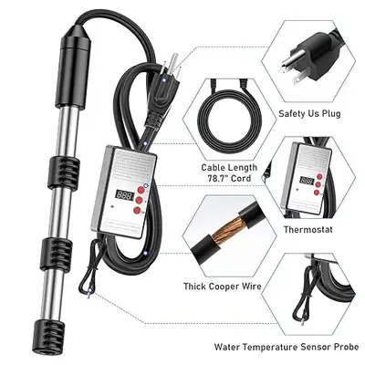 Goyappin 2000W Immersion Water Heater, View more