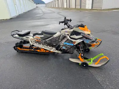Only 463 kms 1 owner Freeride turbo 165 No Lugs missing, custom wrap, Kyber accessories, rear storag...