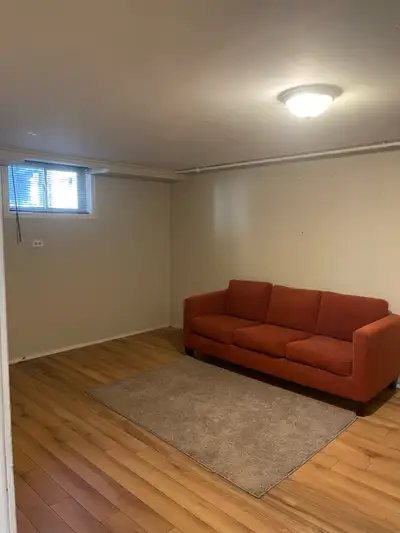 Private Basement apartment for rent suitable for working couple or individual, residence includes pr...
