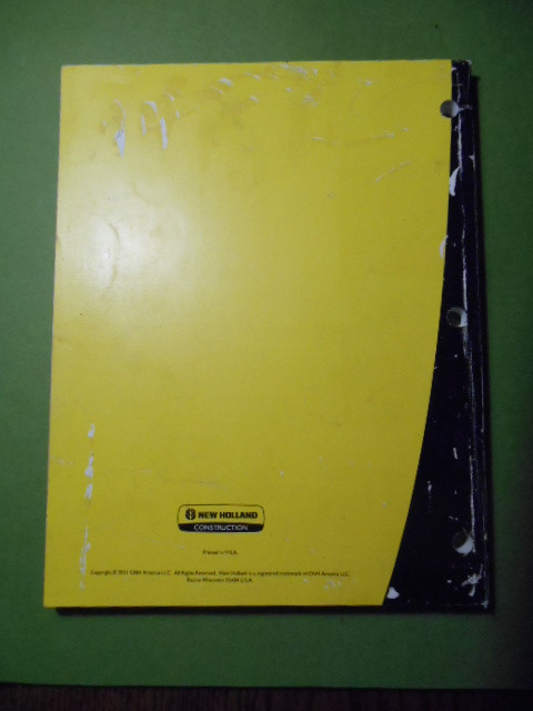 New Holland Owner's Manual 200 Series Part# 84422632 in Heavy Equipment Parts & Accessories in Markham / York Region - Image 3