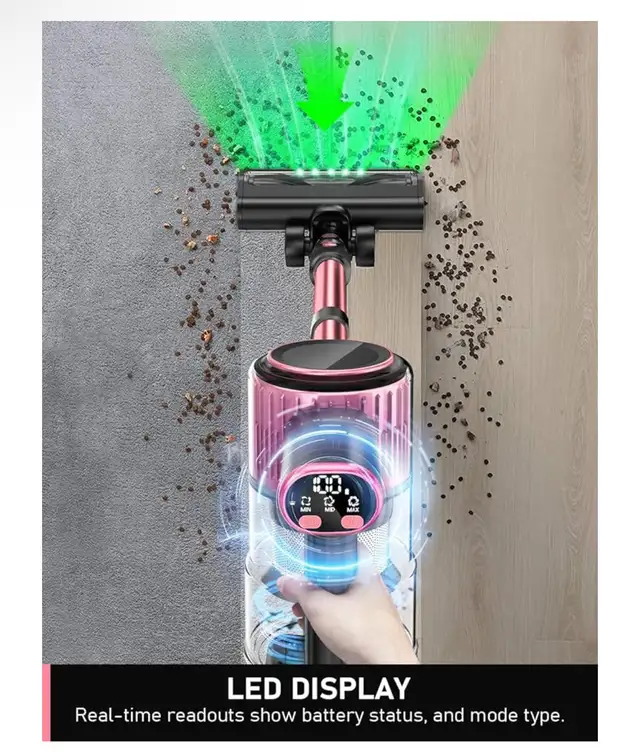 Cordless Vacuum Cleaner, 350W/30Kpa 62863738514561122
