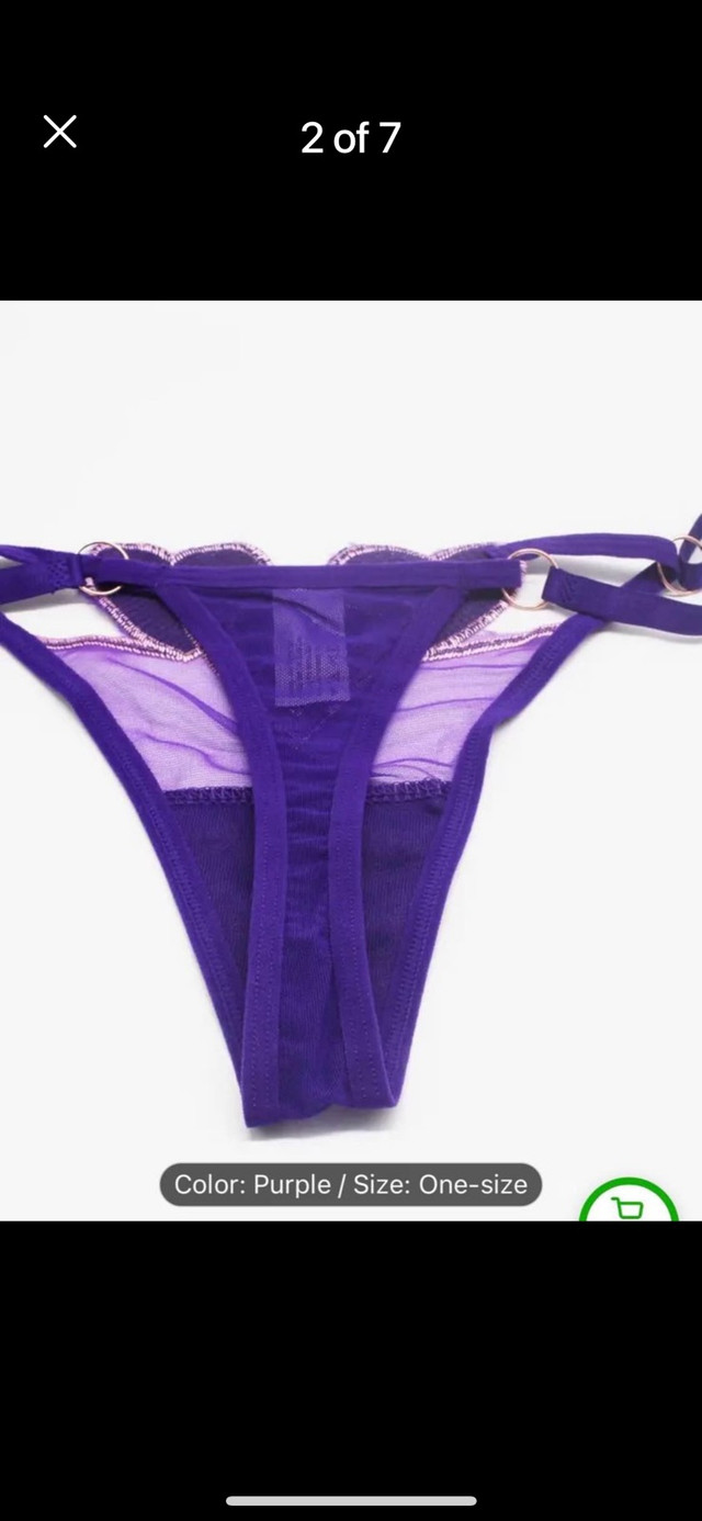 Underware, panties, thongs for women -Red and purple -one size  in Women's - Bottoms in Oakville / Halton Region - Image 4