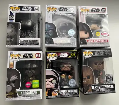 Funko Pop Star Wars lot, View more