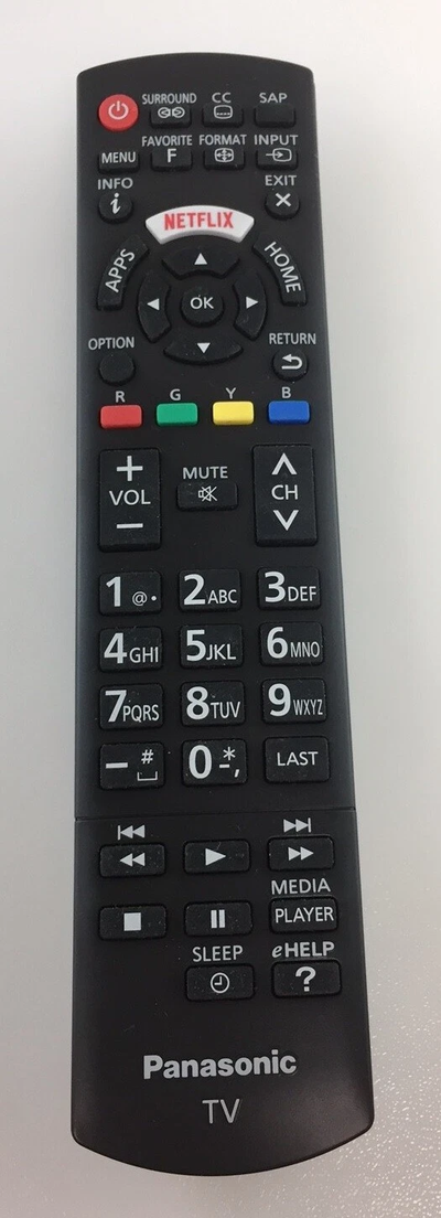 Panasonic N2QAYB001013 Smart TV Remote Control, View more