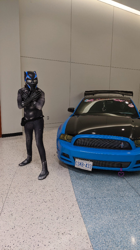 Black panther cosplay for sale! in Costumes in Mississauga / Peel Region - Image 3