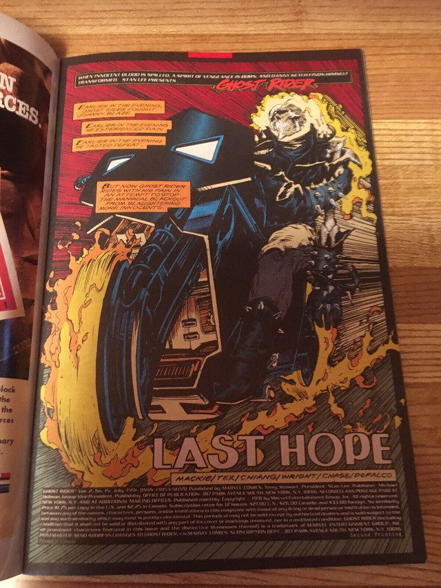 Comic GHOST RIDER in Comics & Graphic Novels in City of Toronto - Image 4