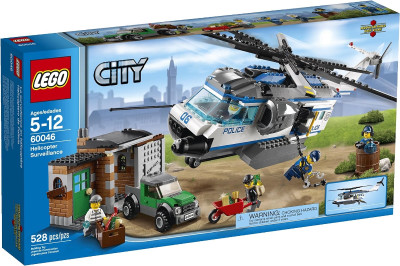 LEGO CITY 60046 HELICOPTER SURVEILLANCE POLICE NEW FACTORY SEALD
