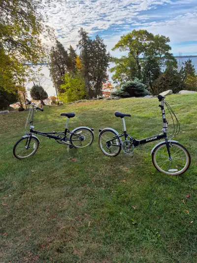 Two Dahon Folding Bicycles for sale, View more