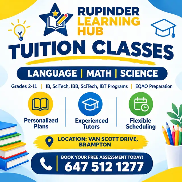 Rupinder Learning Hub Tuition Classes