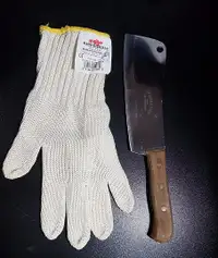 Couteau Tramontina Hatchuela avec gants