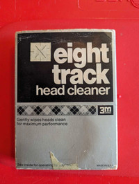 Eight track head cleaner