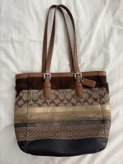 Vintage coach shoulder bag, View more