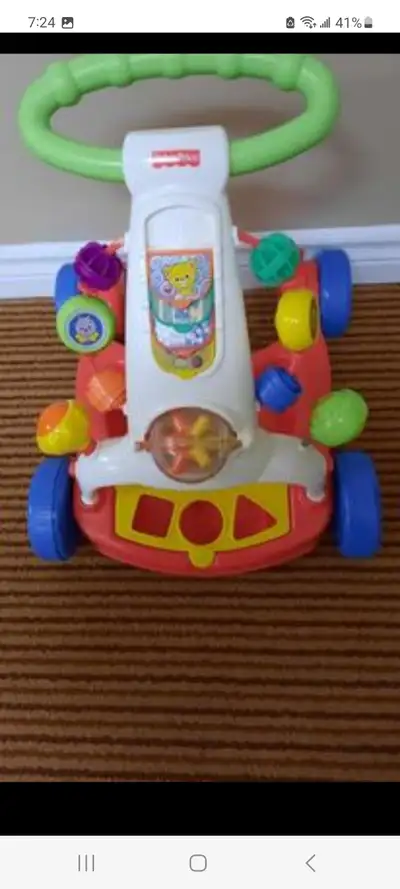 Fisher Price walker for infants, View more