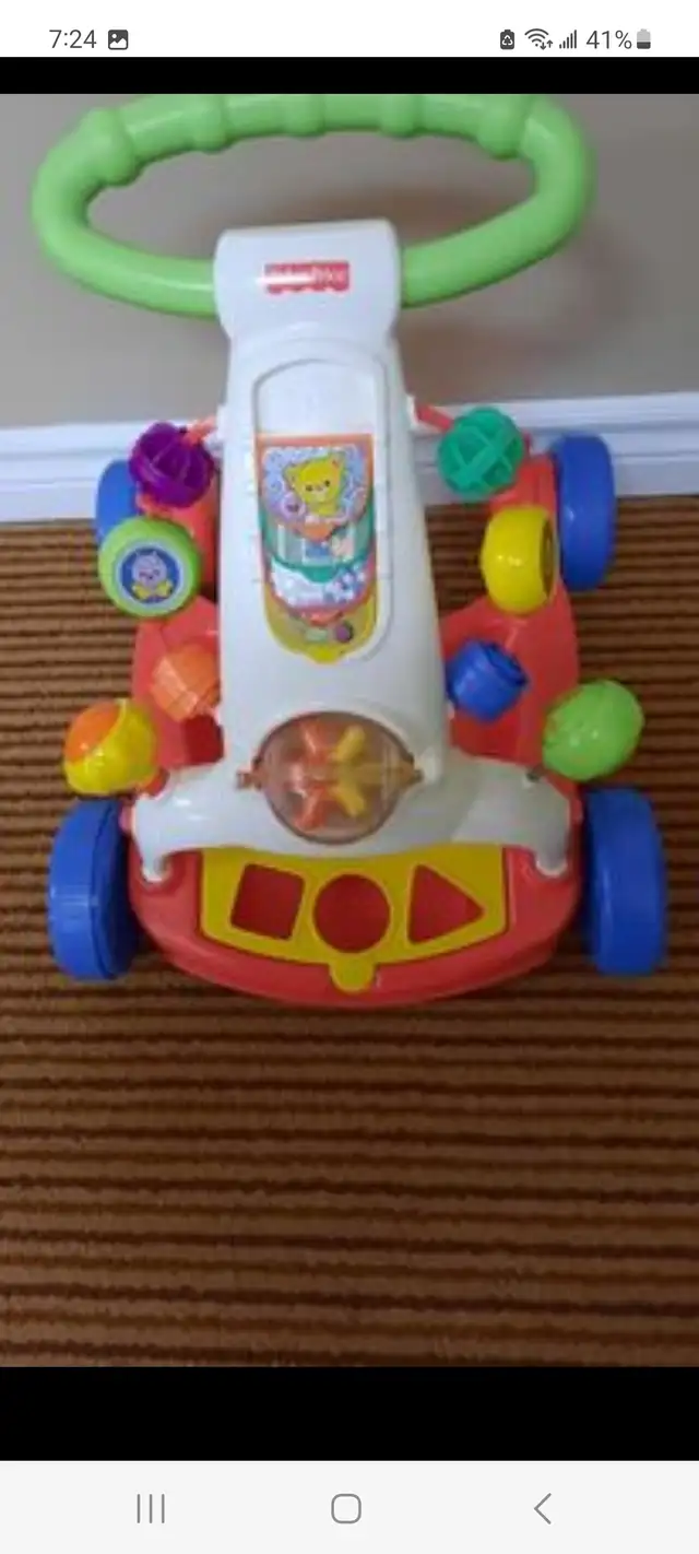Fisher Price walker for infants in Toys in Mississauga / Peel Region - Image 2