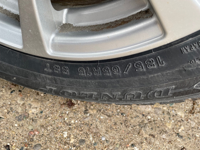 Four Bolt Honda, Toyota, Chevy , Mini Alloy wheels + snow tires. in Tires & Rims in Oakville / Halton Region