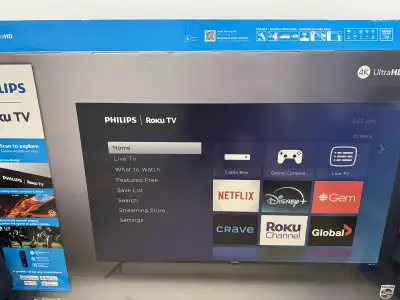 télévision Roku 50’’ 4K UHD, View more