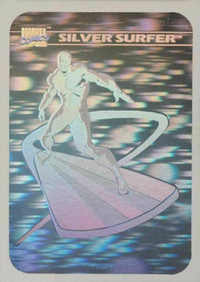 SILVER SURFER … 1990 Impel Marvel Universe I … HOLOGRAM … # MH3