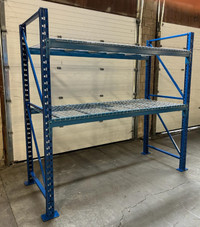 NEW and USED 8ft tall x 8 ft Long x 42" deep racking