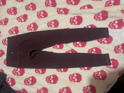 maroon lululemon leggings small, View more