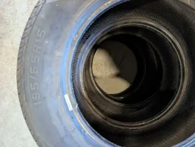 195/65R15 car tires for sale. Used for one season - in great condition. $300. Can deliver in the Kin...