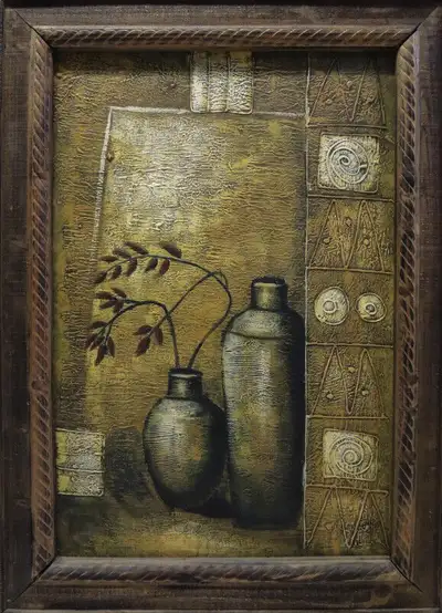 ORIGINAL OIL ON CANVAS. NATURE MORTE., View more