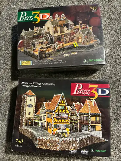 2 wrebbit 3D puzzles, View more