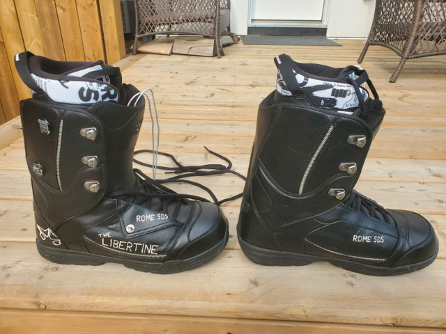 ROME Libertine Snowboard Boots - SIZE 13 in Snowboard in Edmonton - Image 2